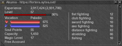 Signature for player Akuma