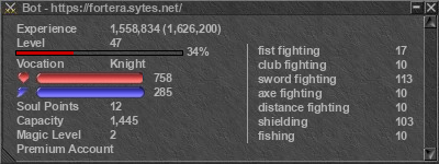 Signature for player Bot