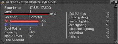 Signature for player Kerkhay