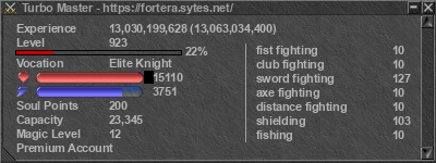 Signature for player Turbo Master